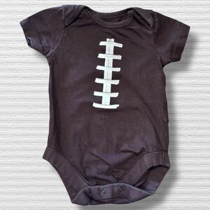 The Children’s Place Football Bodysuit Brown NFL SEC Size 0/3 Months